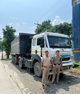 आरोपी चालक पकड़ा गया