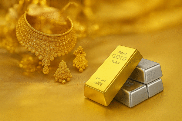 Gold Silver rates hike